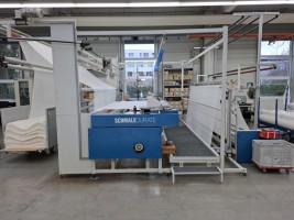  SCHMALE DURATE AIV RL-R Automatic longitudinal Cutting and Hemming for curtains 510  SCHMALE DURATE 1991  Used - Second Hand Textile Machinery 