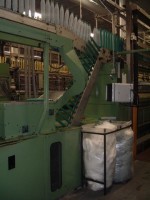  GAUDINO FBTE WOOLEN ring frames linked to winder FBTE  GAUDINO 1995  Used - Second Hand Textile Machinery 