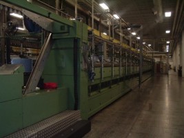  GAUDINO FBTE WOOLEN ring frames linked to winder FBTE  GAUDINO 1995  Used - Second Hand Textile Machinery 