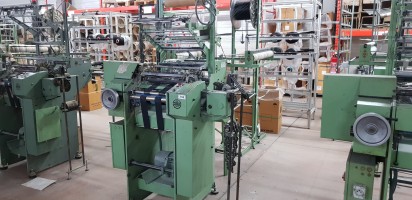  MULLER Crocheting machine RD / RD3 and Raschelina .  MULLER 1983  Used - Second Hand Textile Machinery 