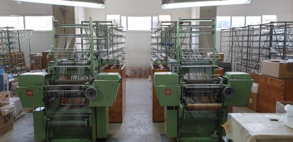  Métier a crochets MULLER RD3 . . MULLER 1991 - 1995 d'Occasion - Machines Textiles de Seconde Main  -