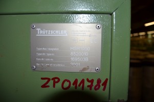  Drawing machines TRUTZSCHLER HSR 1000 HSR  TRUTZSCHLER 2001  Used - Second Hand Textile Machinery 