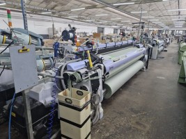  SOMET / PROMATECH ALPHA PGA Rapier looms  ALPHA PGA  SOMET 2010/2015  Used - Second Hand Textile Machinery 