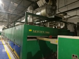  MONFORTS MONTEX 5000 flat stenter with chain MONTEX  MONFORTS 2001  Used - Second Hand Textile Machinery 