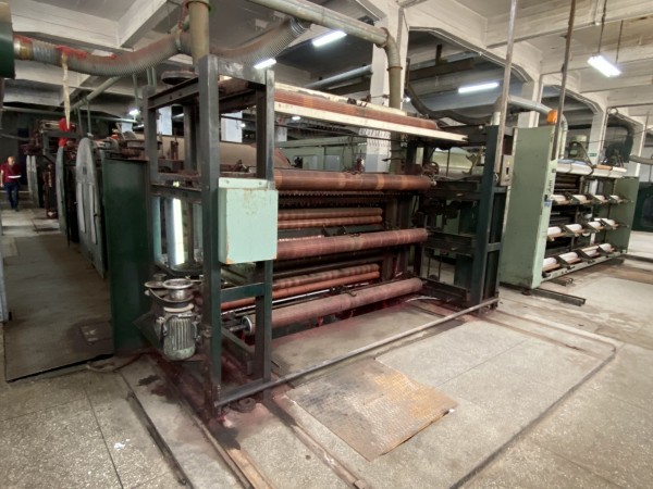 ALEXANDRE & ANTOINE Woolen card . - Second Hand Textile Machinery  