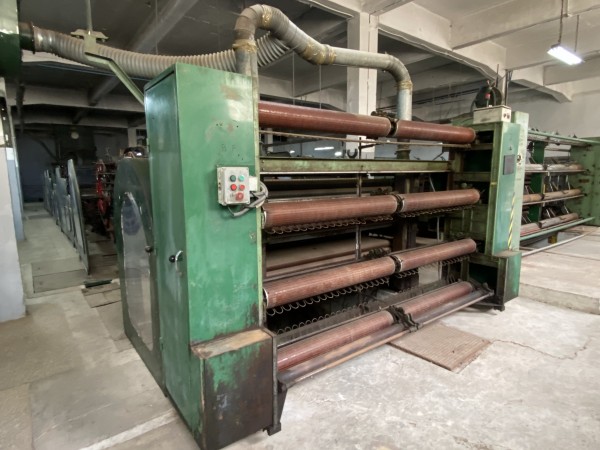  ALEXANDRE & ANTOINE Woolen card . - Second Hand Textile Machinery  
