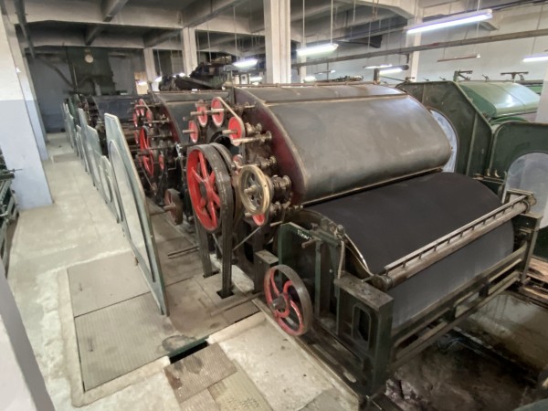  ALEXANDRE & ANTOINE Woolen card . - Second Hand Textile Machinery  