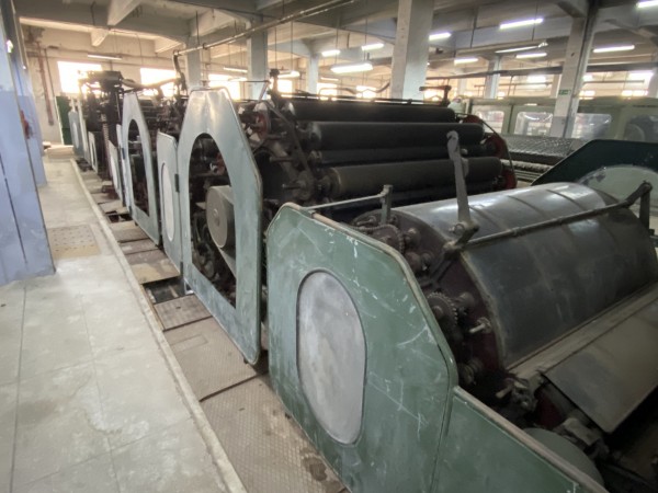  ALEXANDRE & ANTOINE Woolen card . - Second Hand Textile Machinery  