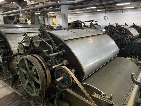  ALEXANDRE & ANTOINE Woolen card . - Second Hand Textile Machinery  