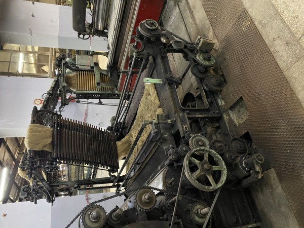  ALEXANDRE & ANTOINE Woolen card . - Second Hand Textile Machinery  
