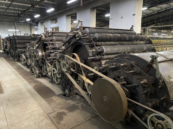  ALEXANDRE & ANTOINE Woolen card . - Second Hand Textile Machinery  