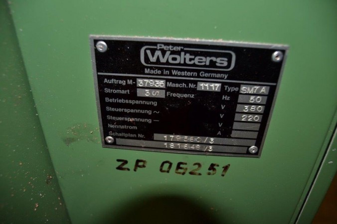  Peter WOLTERS grinding machine - Second Hand Textile Machinery  