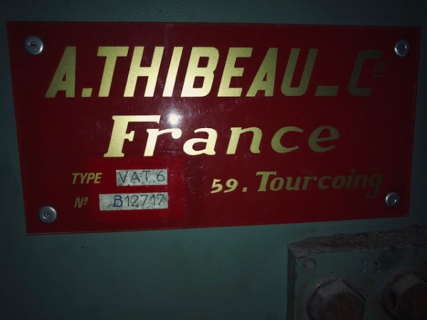  THIBEAU CA6 - B6 semi-worsted card - Second Hand Textile Machinery 1991 