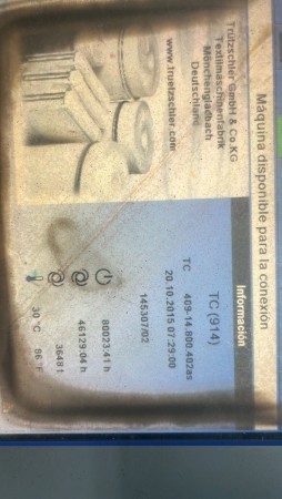  Carde coton TRUTZSCHLER TC07  - Occasion 2011 