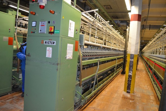  RIETER ring frames G5/1 linked with winder  - Second Hand Textile Machinery 1988 