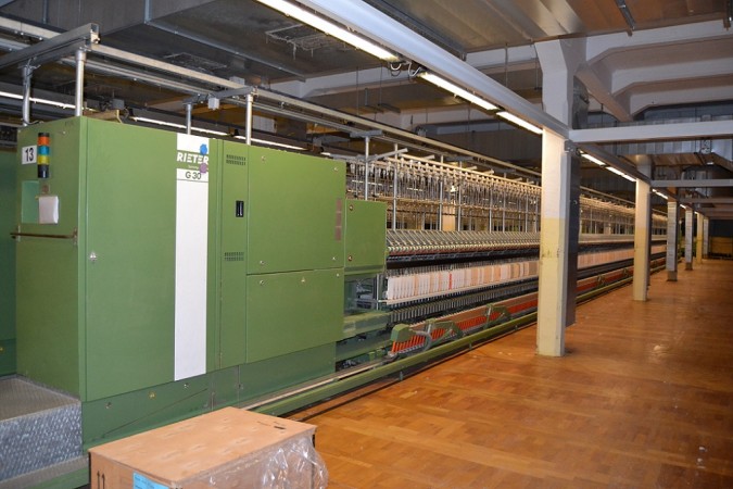  Ring frames linked with winder RIETER G30 - Second Hand Textile Machinery 1995 