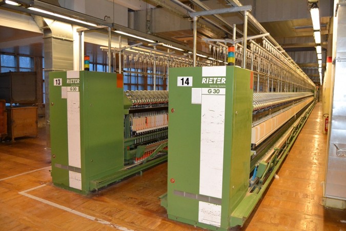  Ring frames linked with winder RIETER G30 - Second Hand Textile Machinery 1995 