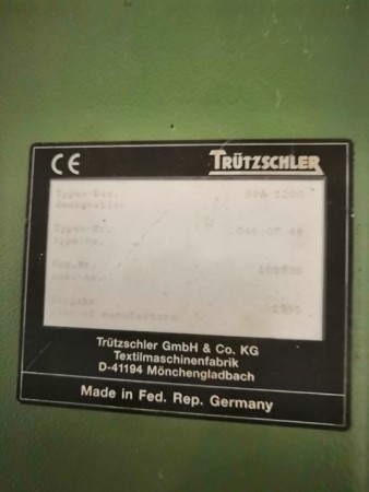   TRUTZSCHLER BOA 046/1200 - Second Hand Textile Machinery 1995 