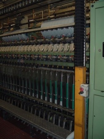  GAUDINO FBTE WOOLEN ring frames linked to winder - Second Hand Textile Machinery 1995 