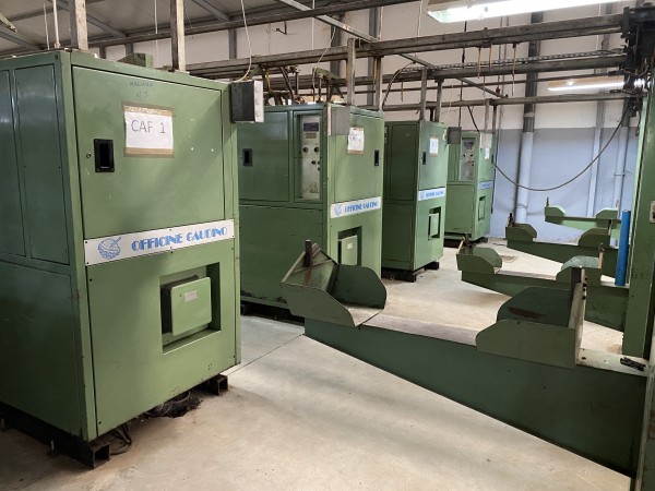  Worsted ring frames GAUDINO F2K/1D - Second Hand Textile Machinery 1995 