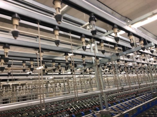  ZINSER Cotton ring frame RM 350 linked autoconer - Second Hand Textile Machinery 2001 