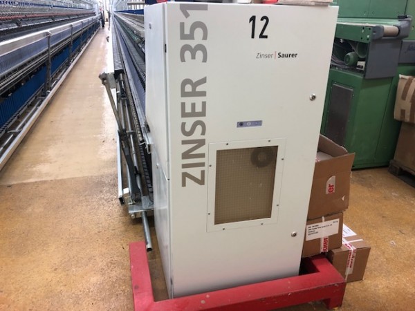  Cotton ring frames ZINSER RM 351 - Second Hand Textile Machinery 2002 