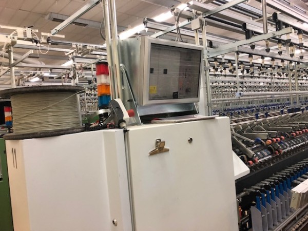  Cotton ring frames ZINSER RM 351 - Second Hand Textile Machinery 2002 