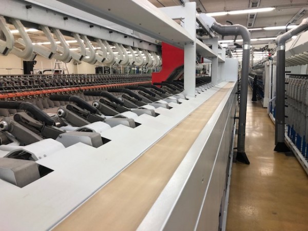  Cotton ring frames ZINSER RM 351 - Second Hand Textile Machinery 2002 