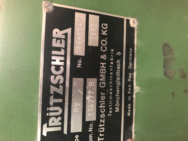  Cotton openers TRUTZSCHLER RV - Second Hand Textile Machinery 1985 