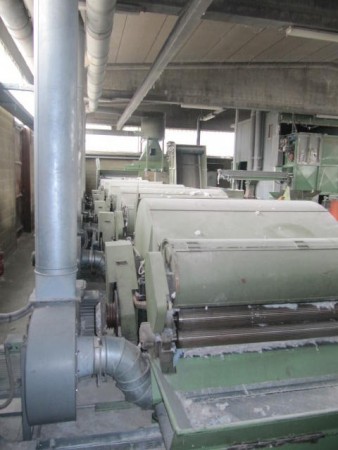  tearing line GAMBA . - Second Hand Textile Machinery 1988/90 