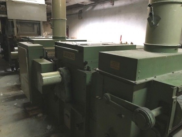  tearing machine LAROCHE JUNIOR - Second Hand Textile Machinery 1977 