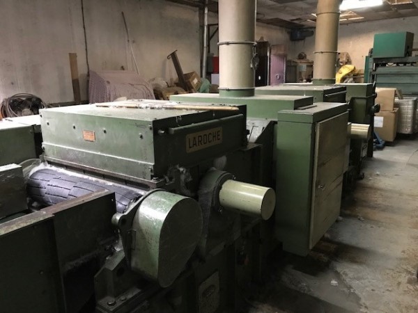  tearing machine LAROCHE JUNIOR - Second Hand Textile Machinery 1977 