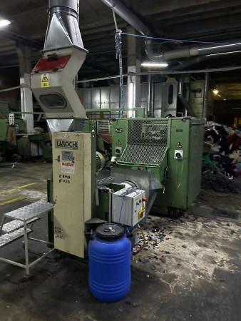  LAROCHE complete tearing Line in 2000 mm - Second Hand Textile Machinery 1996 