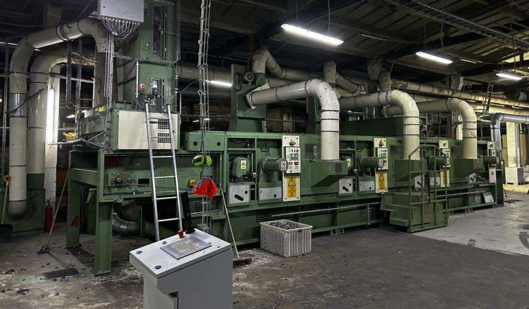  LAROCHE complete tearing Line in 2000 mm - Second Hand Textile Machinery 1996 