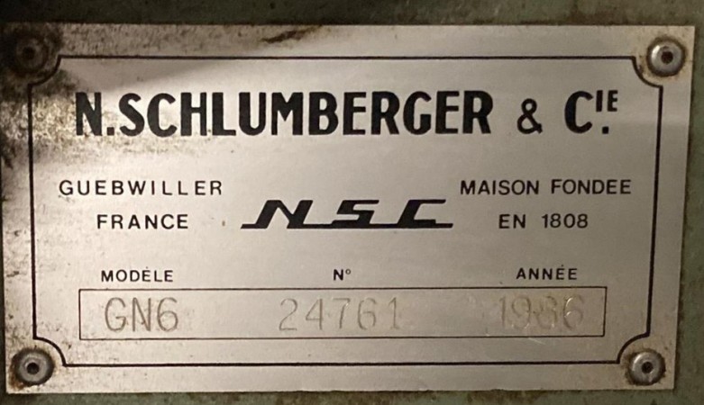  NSC GN6 Gills  - Second Hand Textile Machinery 1986 
