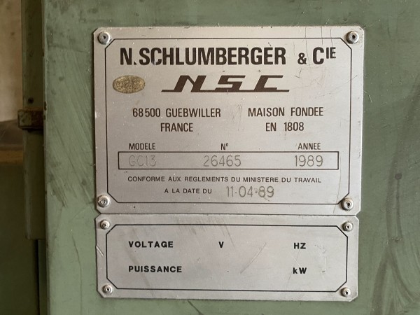   GC13 NSC Gillbox - Second Hand Textile Machinery 1989 