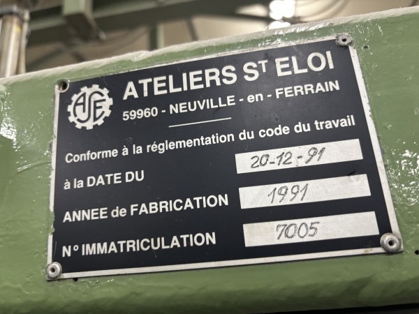  Gills NSC GC15 link&eacute; &agrave; une presse St Eloi  - Occasion 1998 