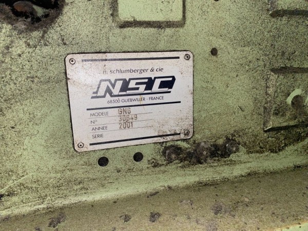  NSC Gillbox GN6 /GC15 blending machine  - Second Hand Textile Machinery 2001 