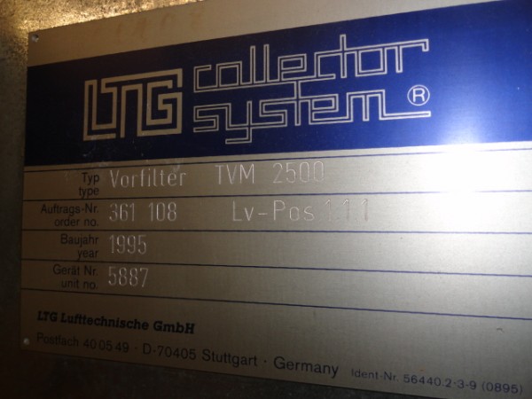  Installation de filtration et humidification de lair LTG .  - Occasion 1995 