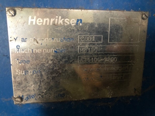  Jigger HENRIKSEN AT1100-3200 - Second Hand Textile Machinery 2001 