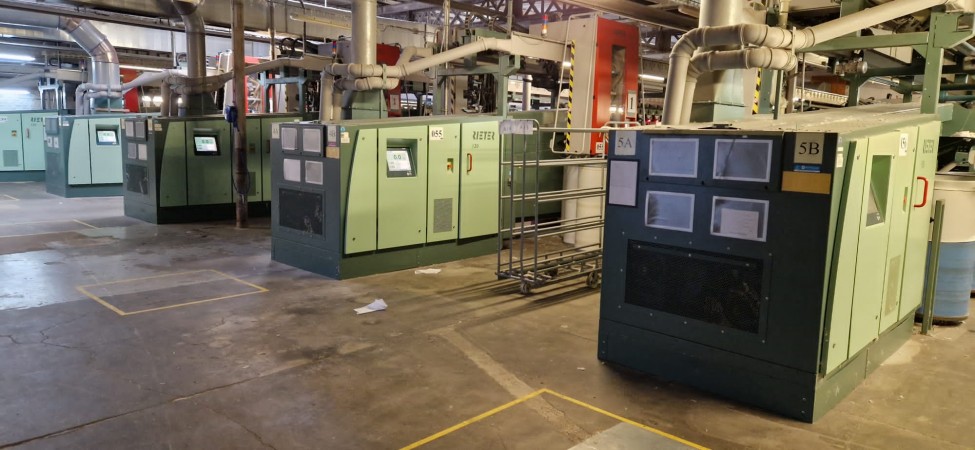  RIETER J20 Jet Spinner - Second Hand Textile Machinery 2012 