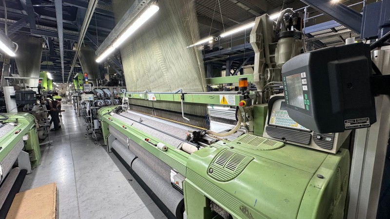  Jacquard weaving looms SOMET Super Excel - Second Hand Textile Machinery 2001 