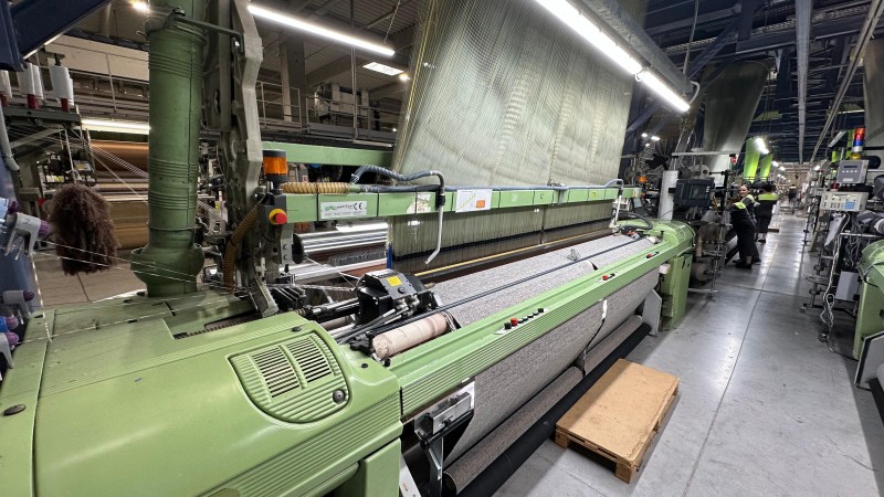  Jacquard weaving looms SOMET Super Excel - Second Hand Textile Machinery 2001 