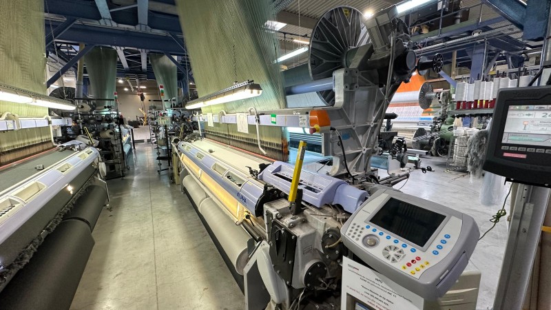  SOMET ALPHA PGA Jacquard weaving looms  - Second Hand Textile Machinery 2005 
