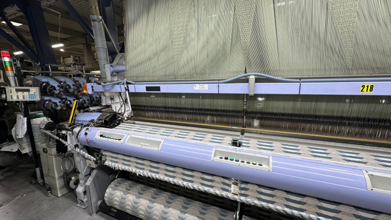  SOMET ALPHA PGA Jacquard weaving looms  - Second Hand Textile Machinery 2005 