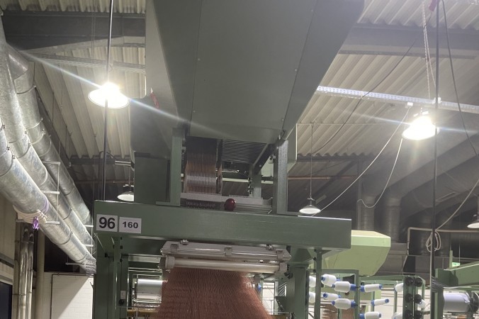  MULLER MVC Label looms  - Second Hand Textile Machinery 2000 