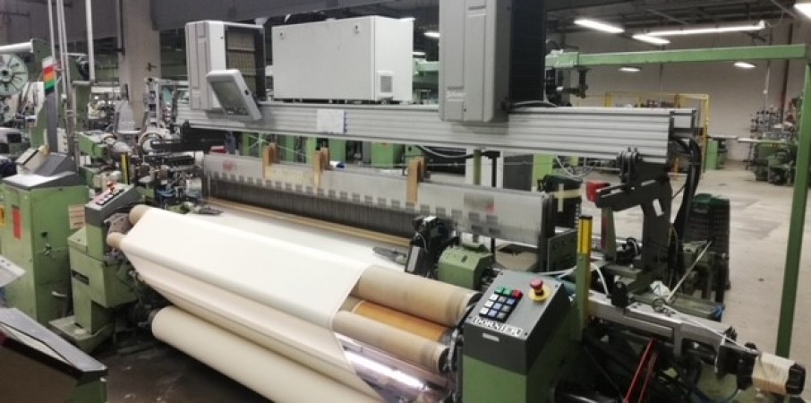  15 DORNIER Air Jet model AWV and AWS with STAUBLI Dobby and Cam - Second Hand Textile Machinery  