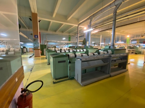  Small Cotton spinning Unit Ring and Open End - Second Hand Textile Machinery  