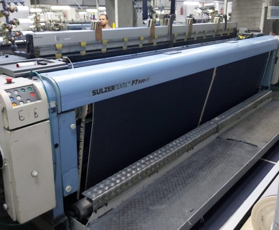 SULZER P7300 HP Projectile looms with Cambox - Second Hand Textile Machinery 2006 
