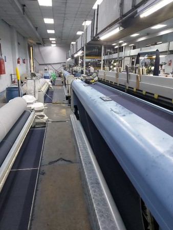  SULZER P7300 HP Projectile looms with DOBBY - Second Hand Textile Machinery 2005 